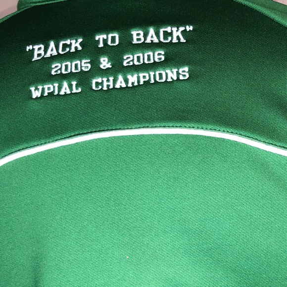 Nike athletic soccer fitted jacket, small, green - Picture 6 of 8